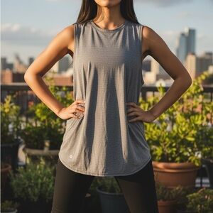 Lululemon Athletica Charcoal Muscle Tee